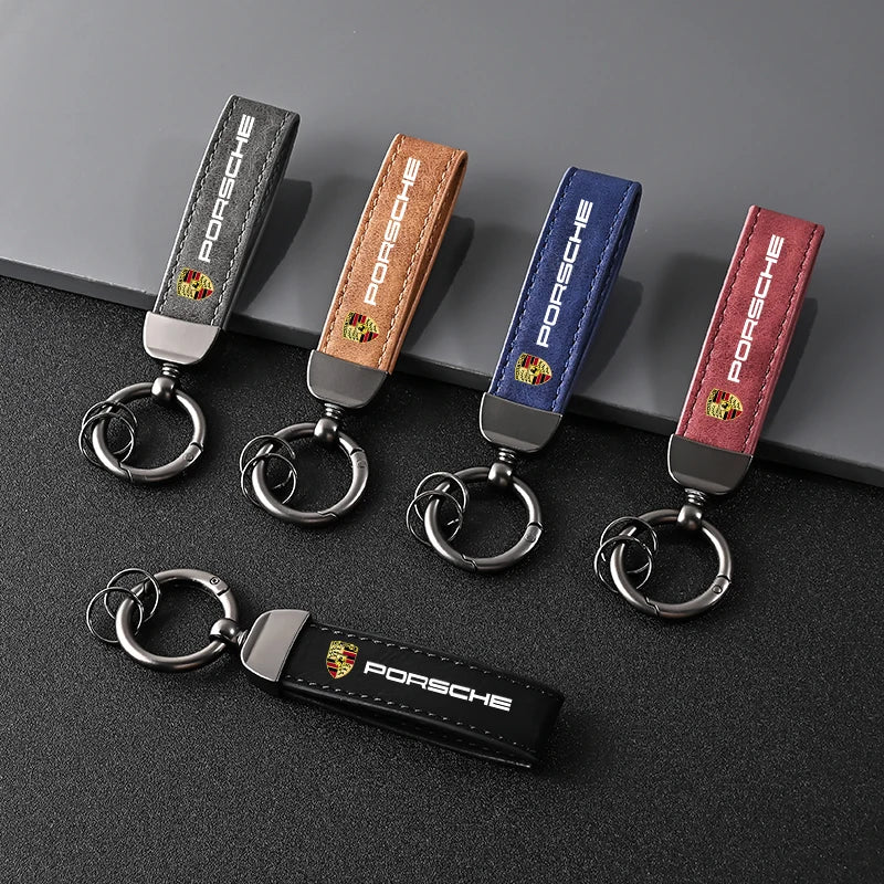 Luxury Porsche-Inspired Keychain