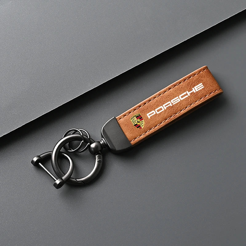 Luxury Porsche-Inspired Keychain