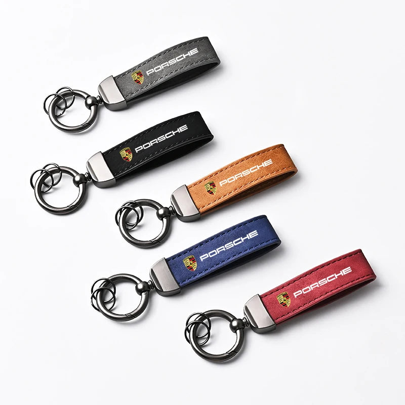 Luxury Porsche-Inspired Keychain